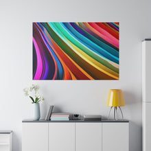 Load image into Gallery viewer, Cool Colorful Matte Canvas