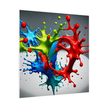 Load image into Gallery viewer, Splash colors Matte Canvas, Stretched