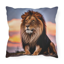 Load image into Gallery viewer, Lion Outdoor Pillow