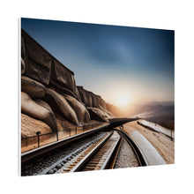 Load image into Gallery viewer, Railroad Matte Canvas