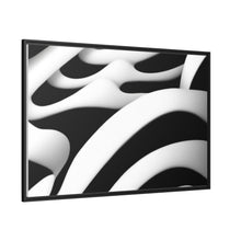 Load image into Gallery viewer, Black Frame Unique Canvas