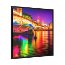 Load image into Gallery viewer, Beautiful City Matte Canvas, Black Frame