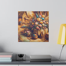 Load image into Gallery viewer, Floral Scene Matte Canvas