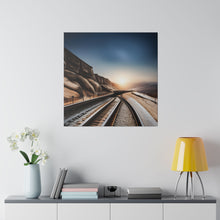 Load image into Gallery viewer, Railroad Matte Canvas