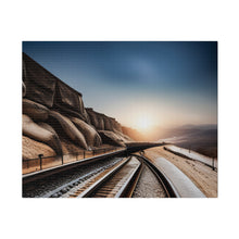 Load image into Gallery viewer, Railroad Matte Canvas
