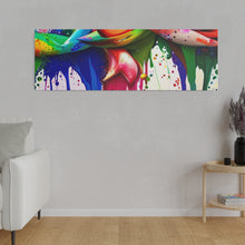 Load image into Gallery viewer, Dripping Art Matte Canvas, Stretched, 0.75"
