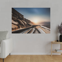 Load image into Gallery viewer, Railroad Matte Canvas