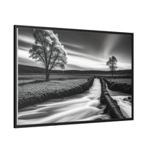 Load image into Gallery viewer, Swamp Matte Canvas, Black Frame