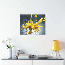 Load image into Gallery viewer, Yellow Matte Canvas, Stretched, 1.25"