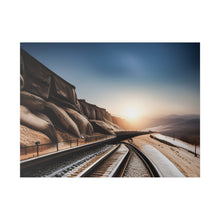 Load image into Gallery viewer, Railroad Matte Canvas