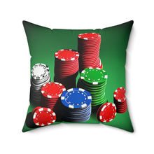Load image into Gallery viewer, Casino Chips Pillow