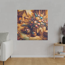 Load image into Gallery viewer, Floral Scene Matte Canvas