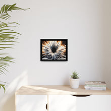 Load image into Gallery viewer, Unique Matte Canvas In Black Frame