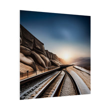 Load image into Gallery viewer, Railroad Matte Canvas