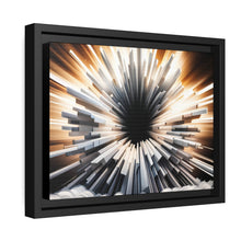 Load image into Gallery viewer, Unique Matte Canvas In Black Frame