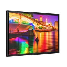 Load image into Gallery viewer, Beautiful City Matte Canvas, Black Frame