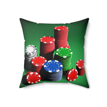 Load image into Gallery viewer, Casino Chips Pillow