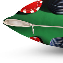 Load image into Gallery viewer, Casino Chips Pillow