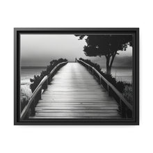 Load image into Gallery viewer, Bridge Matte Canvas, Black Frame