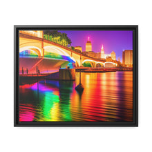 Load image into Gallery viewer, Beautiful City Matte Canvas, Black Frame