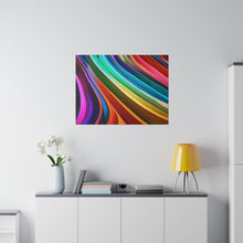 Load image into Gallery viewer, Cool Colorful Matte Canvas