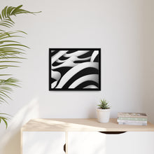 Load image into Gallery viewer, Black Frame Unique Canvas