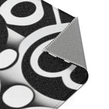 Load image into Gallery viewer, Elegant Black and White Area Rug