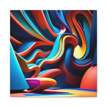 Load image into Gallery viewer, Very Unique Abstract Colorful Matte Canvas