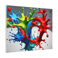 Load image into Gallery viewer, Splash colors Matte Canvas, Stretched