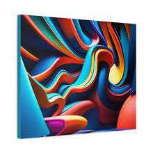 Load image into Gallery viewer, Very Unique Abstract Colorful Matte Canvas
