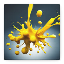 Load image into Gallery viewer, Yellow Matte Canvas, Stretched, 1.25"