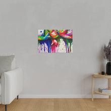 Load image into Gallery viewer, Dripping Art Matte Canvas, Stretched, 0.75"