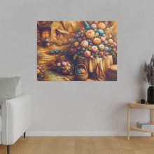 Load image into Gallery viewer, Floral Scene Matte Canvas