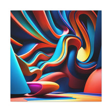 Load image into Gallery viewer, Very Unique Abstract Colorful Matte Canvas