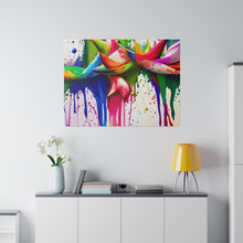 Load image into Gallery viewer, Dripping Art Matte Canvas, Stretched, 0.75"