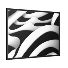 Load image into Gallery viewer, Black Frame Unique Canvas