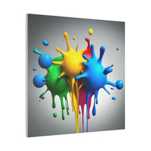 Load image into Gallery viewer, Colors Dripping Matte Canvas