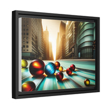 Load image into Gallery viewer, Marbles Matte Canvas, Black Frame