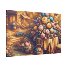 Load image into Gallery viewer, Floral Scene Matte Canvas