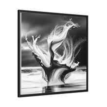 Load image into Gallery viewer, Unique Matte Canvas, Black Frame