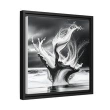 Load image into Gallery viewer, Unique Matte Canvas, Black Frame
