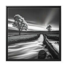 Load image into Gallery viewer, Swamp Matte Canvas, Black Frame