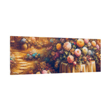 Load image into Gallery viewer, Floral Scene Matte Canvas