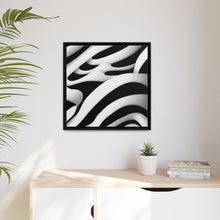 Load image into Gallery viewer, Black Frame Unique Canvas