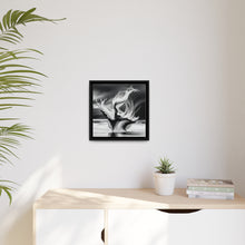 Load image into Gallery viewer, Unique Matte Canvas, Black Frame