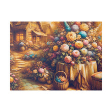 Load image into Gallery viewer, Floral Scene Matte Canvas