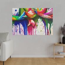 Load image into Gallery viewer, Dripping Art Matte Canvas, Stretched, 0.75"