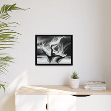 Load image into Gallery viewer, Unique Matte Canvas, Black Frame
