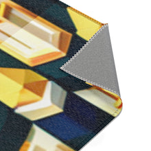 Load image into Gallery viewer, Yellow and Blue Area Rug