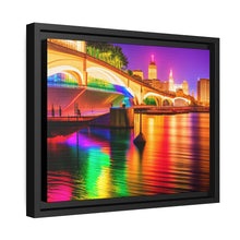 Load image into Gallery viewer, Beautiful City Matte Canvas, Black Frame